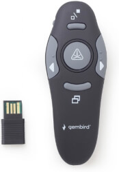 gembird wp l 01 wireless presenter with laser pointer photo