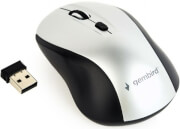 gembird musw 4b 02 bs wireless optical mouse black silver photo