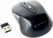 gembird musw 6b 01 6 button wireless optical mouse black photo