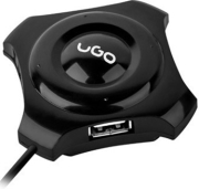 ugo uhu 1689 maipo hu50 4 ports usb 20 hub black photo