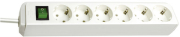 brennenstuhl eco line 6 fold white 15m switch 1159520015 photo