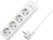 logilink lps245 socket outlet 4 way with switch 15m white photo