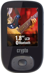 crypto mp1800bt plus mp4 player 64gb black photo