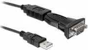 delock 61460 adapter usb 20 type a to 1 x serial rs 232 db9 photo