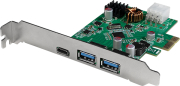 logilink pc0090 pci express card usb 32 gen1x1 1x usb c pd 30 2x usb 30 photo