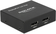 delock 87691 displayport 12 splitter 1 x displayport in 2 x displayport out 4k photo