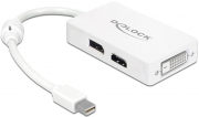 delock 61768 adapter mini displayport 11 male displayport hdmi dvi female passive photo