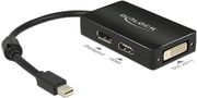 delock 62623 adapter mini displayport 11 male displayport hdmi dvi female passive photo