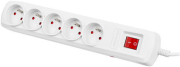 natec nsp 1719 bercy 400 5x french outlets surge protector white 15m photo