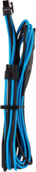 corsair diy cable premium individually sleeved eps12v cpu cable type4 gen4 blue black photo