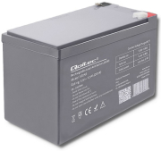 qoltec 53049 agm battery 12v 12ah photo