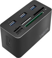 logilink cr0046 usb 32 gen 1 docking station 8 port mini black photo