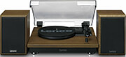 lenco ls 100wd turntable bluetooth and 2 external speakers photo
