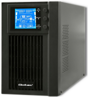 qoltec 53042 ups on line pure sine wave 1000va 800w lcd photo