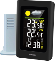 sencor sws 4270 weather station with wireless sensor photo