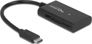 delock 91740 usb 31 gen 1 card reader usb type c male 4 slots photo