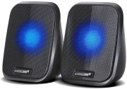 audiocore ac835 20 stereo speakers for pc laptop smartphone 2x3w black photo