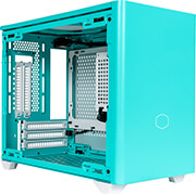 case coolermaster masterbox nr200p mini itx window caribbean blue limited edition photo