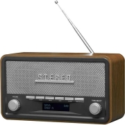 denver dab 18 fm dab retro bluetooth wood photo