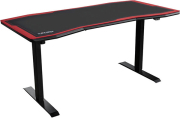 nitro concepts d16e gaming desk carbon red photo