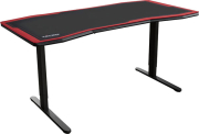 nitro concepts d16m gaming desk carbon red photo