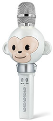 maxlife bluetooth microphone with speaker animal mx 100 white photo