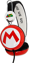 super mario iconic m dome headphones photo