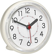 tfa 60305502 analogue bathroom clock cream white photo