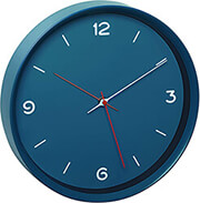 tfa 60305606 petrol blue analogue wall clock photo