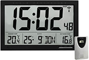 tfa 60451001 radio wall clock photo