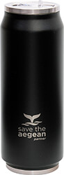 estia 01 7843 coffee flask save the aegean mpoykali thermos black matte 500ml photo