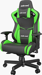 anda seat gaming chair ad12xl kaiser ii black green photo