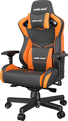 anda seat gaming chair ad12xl kaiser ii black orange photo