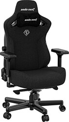anda seat gaming chair kaiser 3 xl black fabric photo