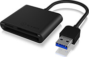 raidsonic icy box ib cr301 u3 usb 30 external card reader 60354 photo