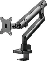 icy box ib ms313 t monitor stand with table support for one monitor up to 32  photo
