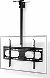 nedis tvcm1350bk full motion tv ceiling mount 42 65 up to 45 kg tiltable rotatable steel black photo nedis tvcm1350bk full motion tv ceiling mount 42 65 up to 45 kg tiltable rotatable steel black photo