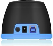 icy box ib 1124l c3 dockingstation for 1x hdd ssd with usb 30 type a or type c combo cable photo