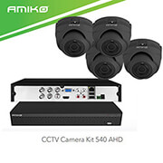 kit 4 kameron amiko 16ch 5mp kit540 photo