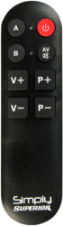 superior simply universal learning remote control photo