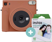 fujifilm instax square sq 1 set terracotta orange photo