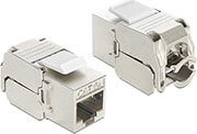 delock 86205 keystone module rj45 jack lsa cat6a stp photo