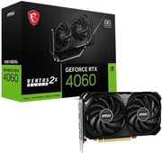 vga msi geforce rtx 4060 ventus 2x black 8g oc pci e retail photo