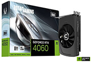 vga zotac nvidia geforce rtx 4060 solo 8gb gddr6 3xdp hdmi retail photo
