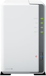 synology diskstation ds223j 2bay nas server photo