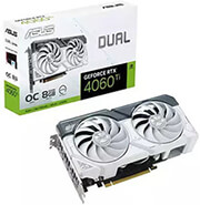 vga asus nvidia rtx 4060ti oc 8gb white gddr6 retail photo