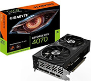 vga gigabyte nvidia gf rtx 4070 windforce oc 12gb gddr6x pci e retail photo