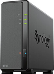synology diskstation ds124 1 bay nas black photo