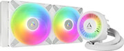 arctic liquid freezer iii 280 a rgb multi compatible all in one cpu water cooler white acfre00151a photo