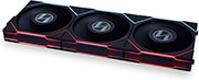 lian li unifan tl lcd 120 3pcs black triple pack include controller case fan photo